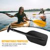 Inflatable Boat Paddle Raft Shaft Retractable Paddle Oar Portable Telescope Rafting Boating  with Handle Accessory