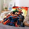 1 Stück Superman Flanell Überwurfdecke Weich, Warm & Gemütlich für Sofa, Bett, Büro und Reisen Vielseitig für Alle Jahreszeiten Geschenk, Weihnachtsgeschenk