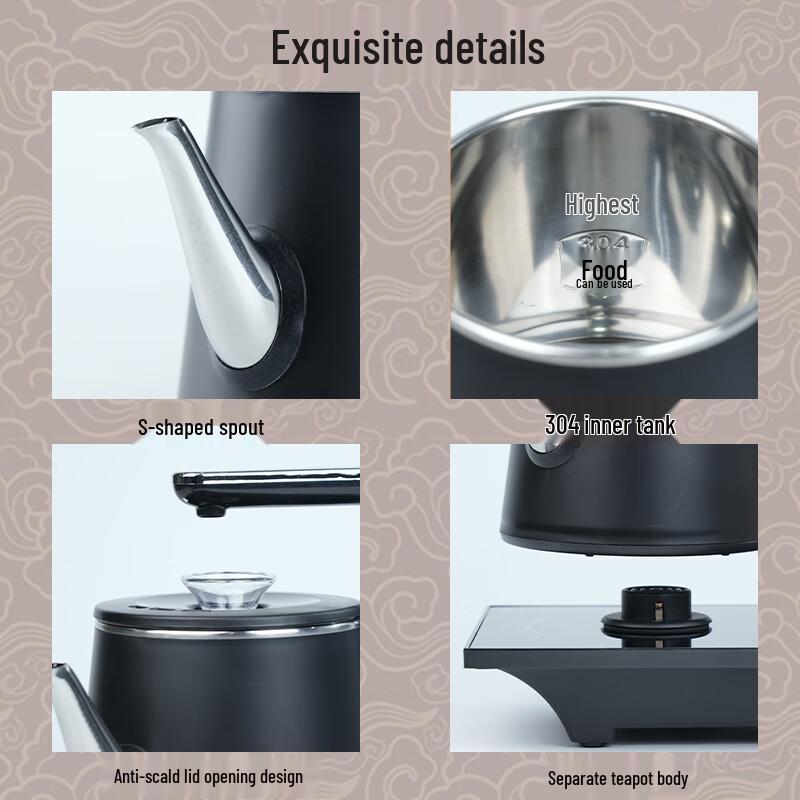 Chigo Automatic Water Pumping Electric Tea Kettle & Stove