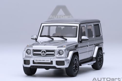 AUTOart 1/64 Scale Mercedes-AMG G 63 2017 (Silver) Finished Product 20114