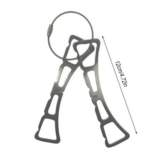 Klappbarer Dampfgarrost Edelstahl Tragbarer Platzspar-Dampfgarständer Reversibel Stabile Unterstützung Wärmeisolierung Küchenzubehör