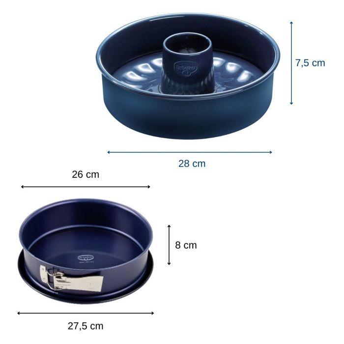 Moule À Charnière Et Moule À Savarin Fond Amovible - DR OETKER - Back Liebe - 26 Et 28 Cm