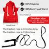Ferret Hoodie Warm Soft Hamster Outfits With Harness Small Animal Ferret Sweater For Bunny Squirrels Chinchilla Chihuahua Pet