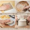 1/2Roll Microfiber Kitchen Cleaning Cloth Tearable Kitchen Towels  Wet and Dry Use