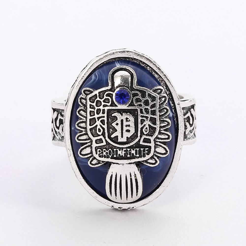 The Vampire Diaries A-Z 26 Písmen Prsten Pro Ženy A Muže Abecední Iniciály Gotické Šperky Salvatore Damon Znovuzrozený Denní Světlo Prsten