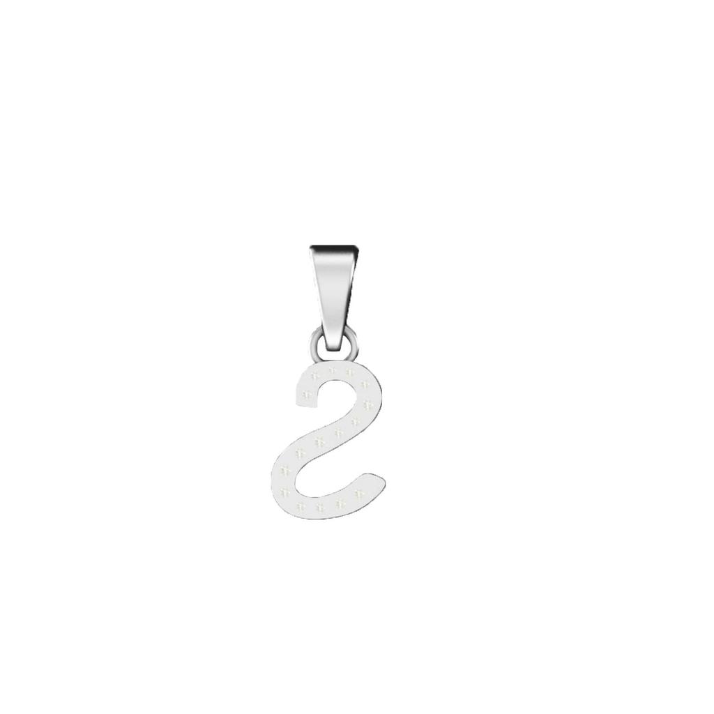 Charming Alphabet Elegant Pendant Initial Letter S Simple Exquisite Love Heart Necklace Fashion DIY