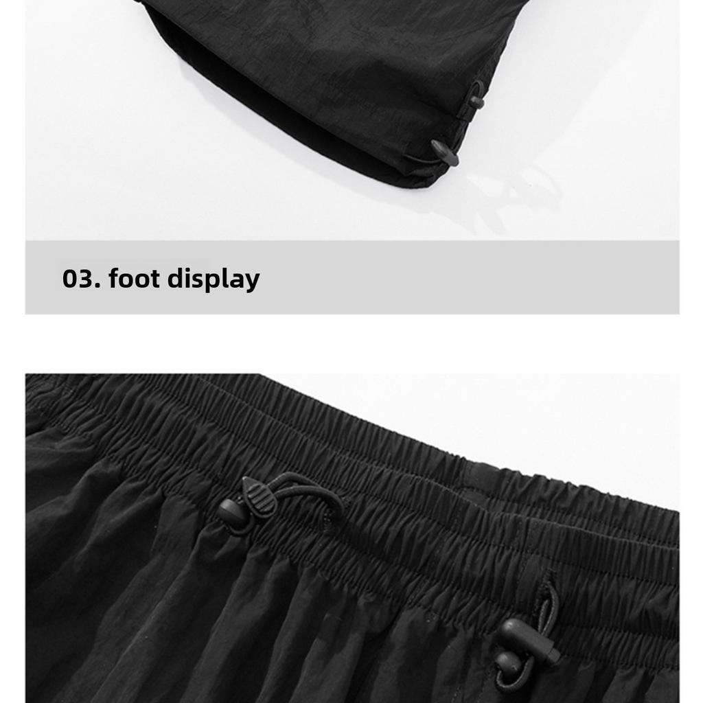 Outdoor Hiking Paratrooper Cargo Pants Trendy Loose Breathable Spring Autumn American Style Straight Casual Pants