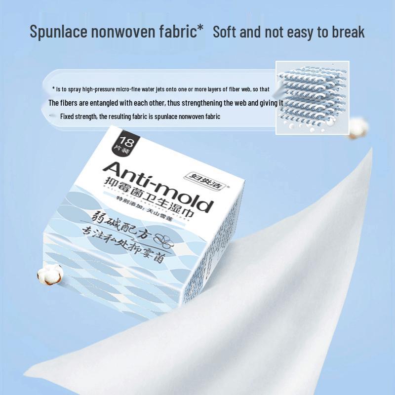 Fuyanjie Portable Antifungal Intimate Wipes