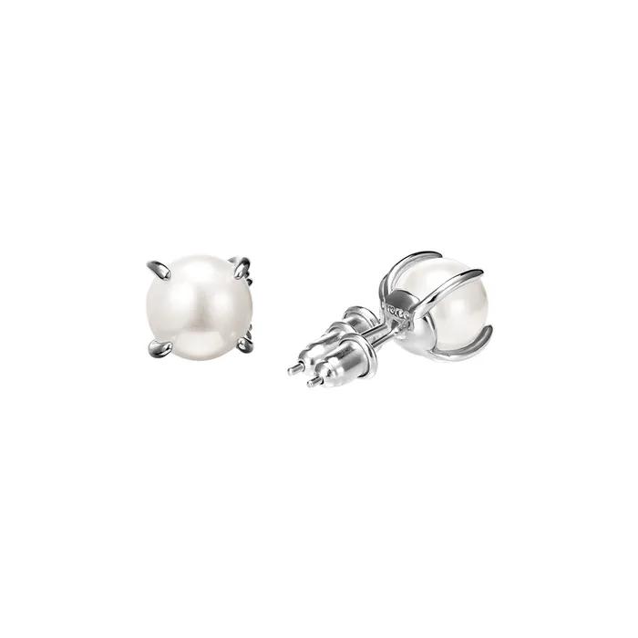 [925 silver] Deux.silver.225 / ecrin pearl earring (8mm)