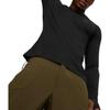 Puma Solid Color Crew Neck Pullover Long Sleeve T-Shirt Men Tops Black 522567-01