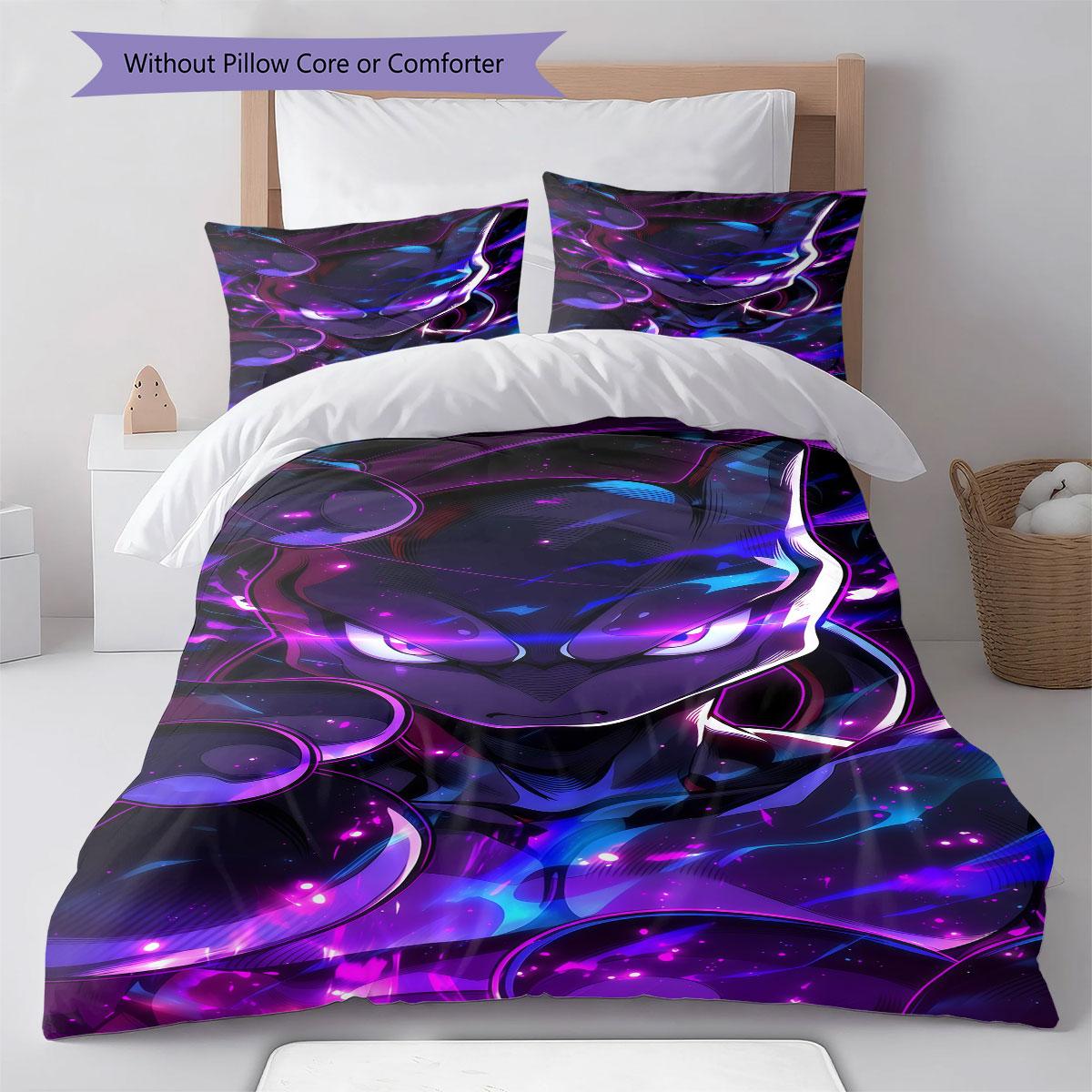 Mewtwo poster Bedding Quilt Set Quilt