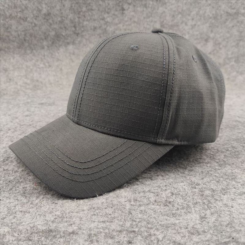 Solid Color Plain Baseball Cap Outdoor Hard Top Big Head Circumference Duckbill Cap Men's Casual Fashion Women's Hat