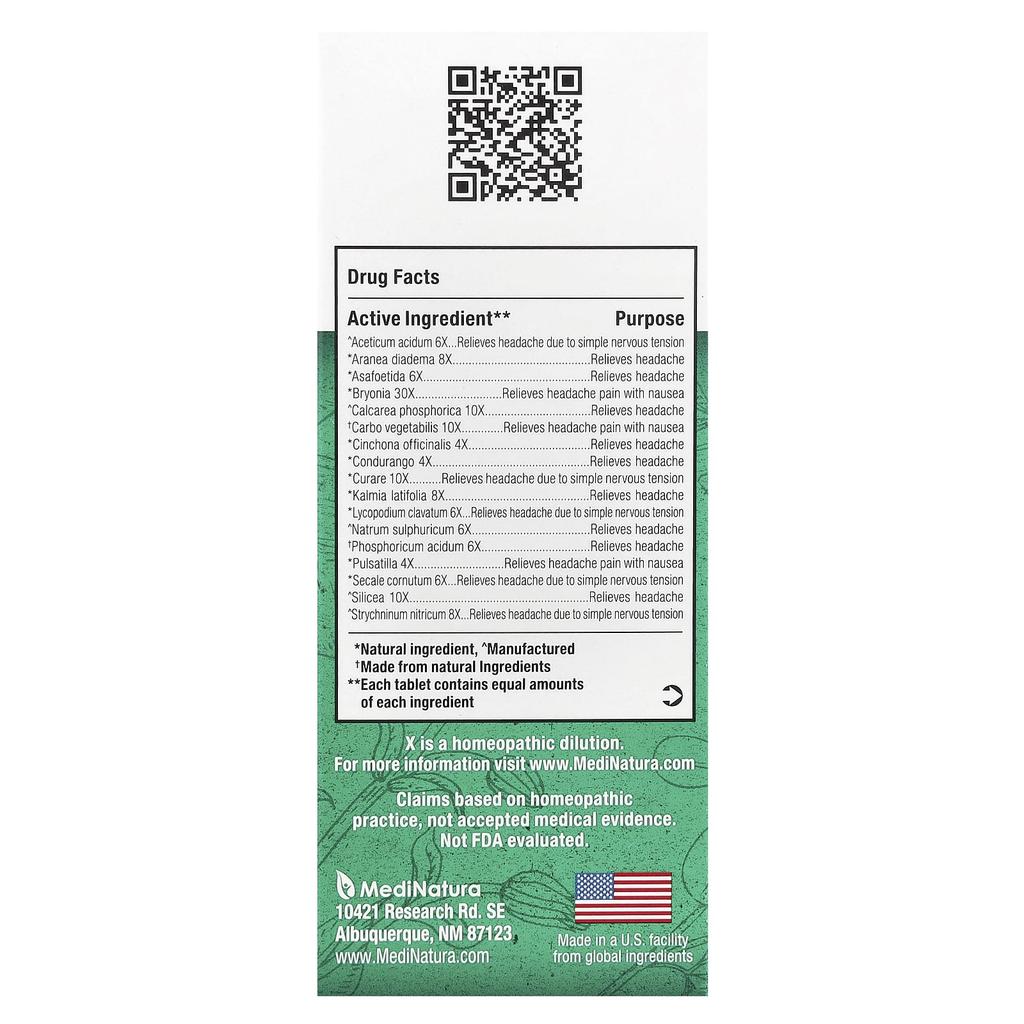 Bhi, Migraine Relief, 100 Tablets