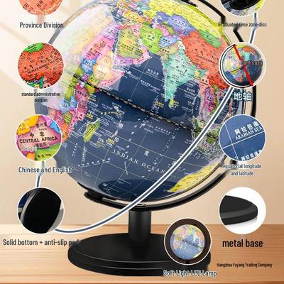 Decor – Decoratie wereldbollen voor op tafel