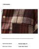 European & American Women's Plaid Long-Sleeve Shirt Jacket - Loose & Casual Fashion (2025)