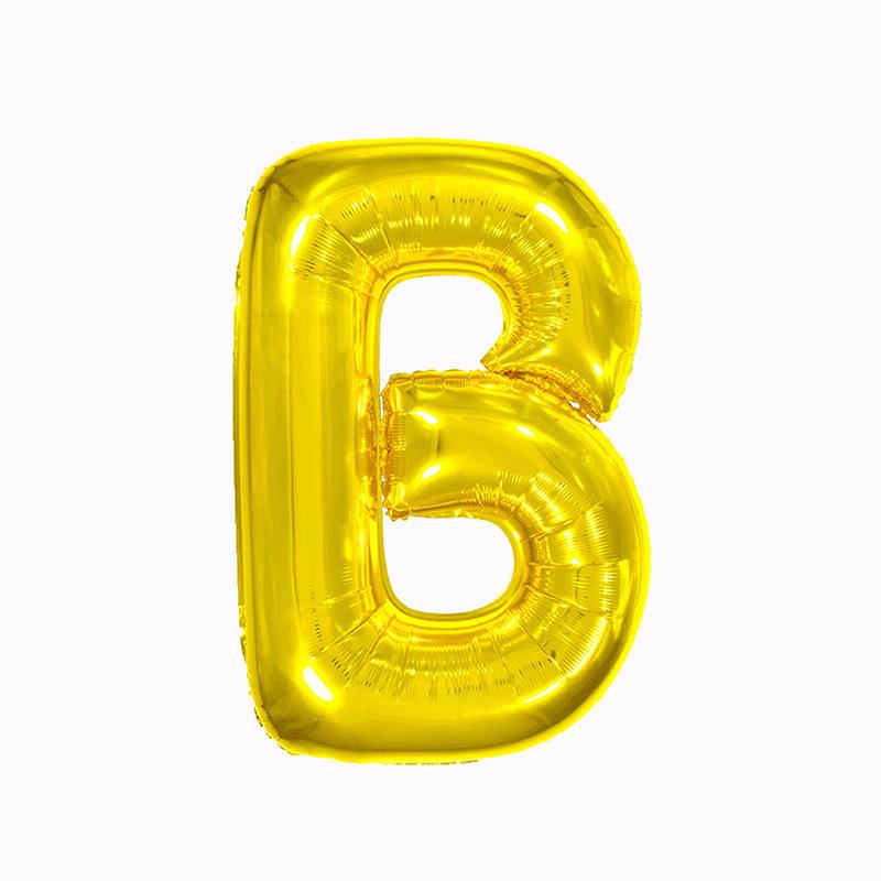 Aluminum Foil Balloon, English Letters, Birthday Party Wedding Decoration, 16" 32" 40"
