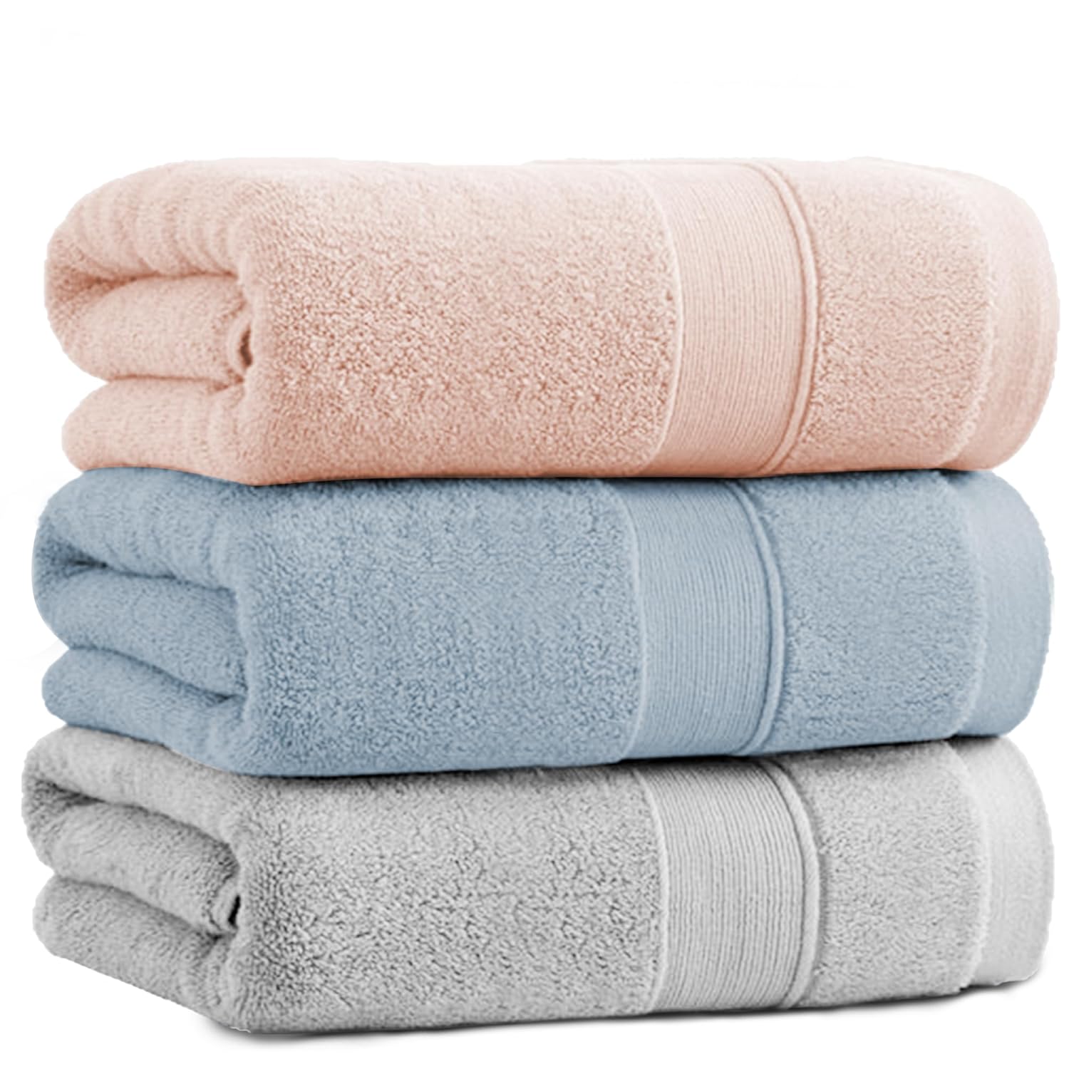 

Bath Towel HOSUR 100 Cotton Hotel Specification Thick Plush Volume Fast Absorption Durability Quick Drying Instant Solid Color Low Lint Shedding Gift