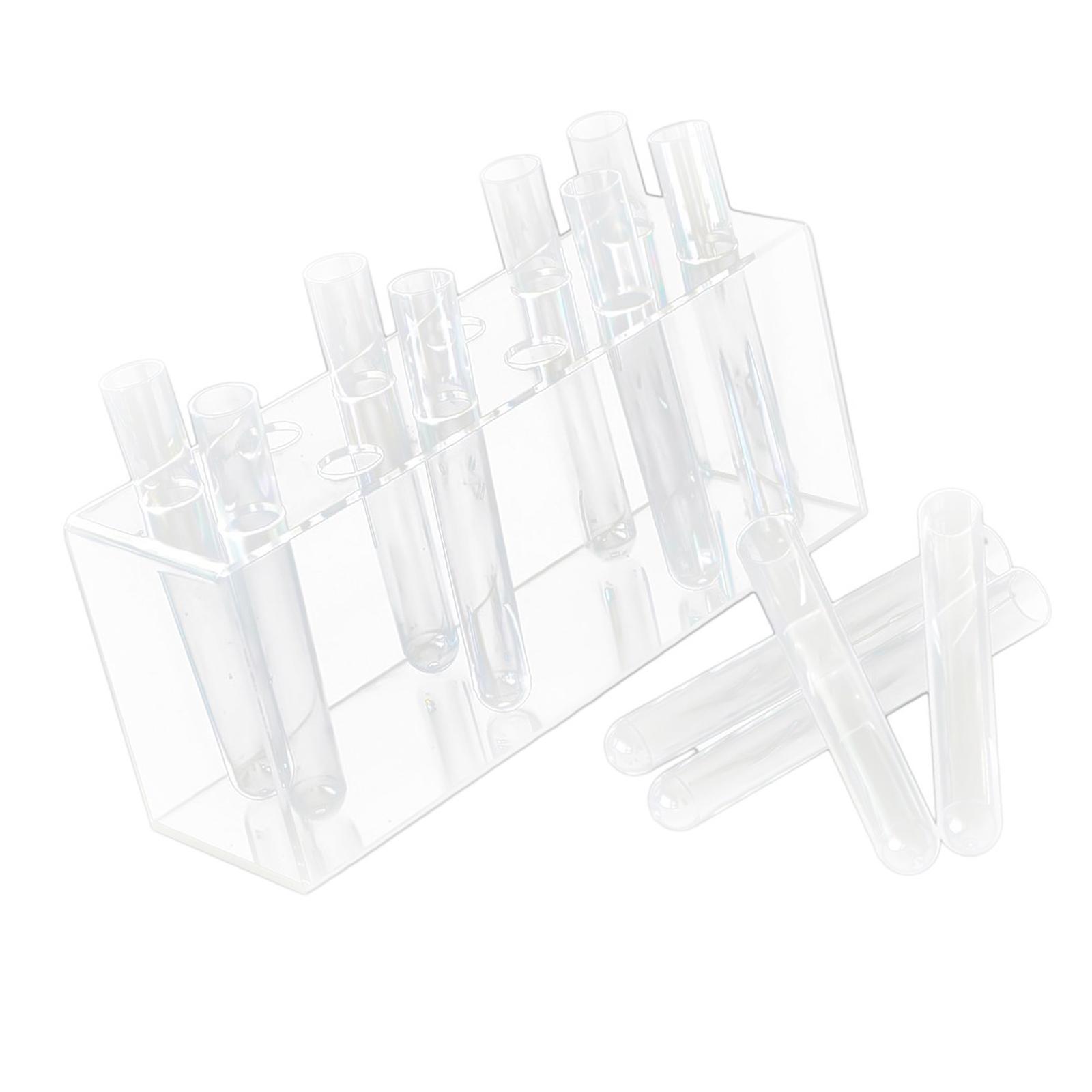 

Набор акриловых ваз и подставок со съемными пробирками (8/12 шт.) для уникальной цветочной экспозиции E