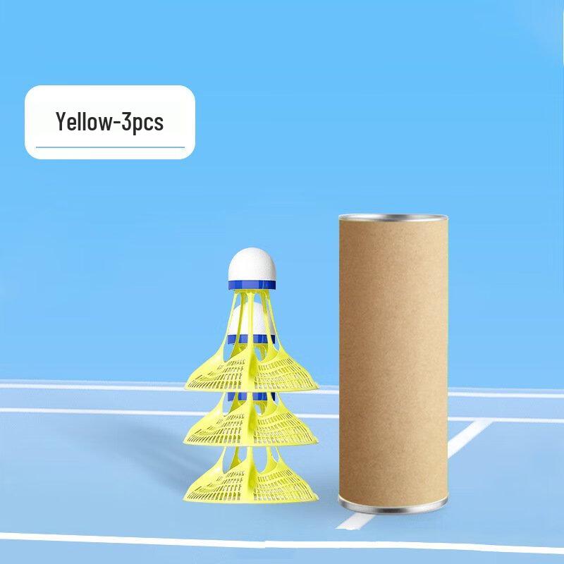 SHXI Nylon Plastic Windproof Training Badminton Shuttlecocks for Kids