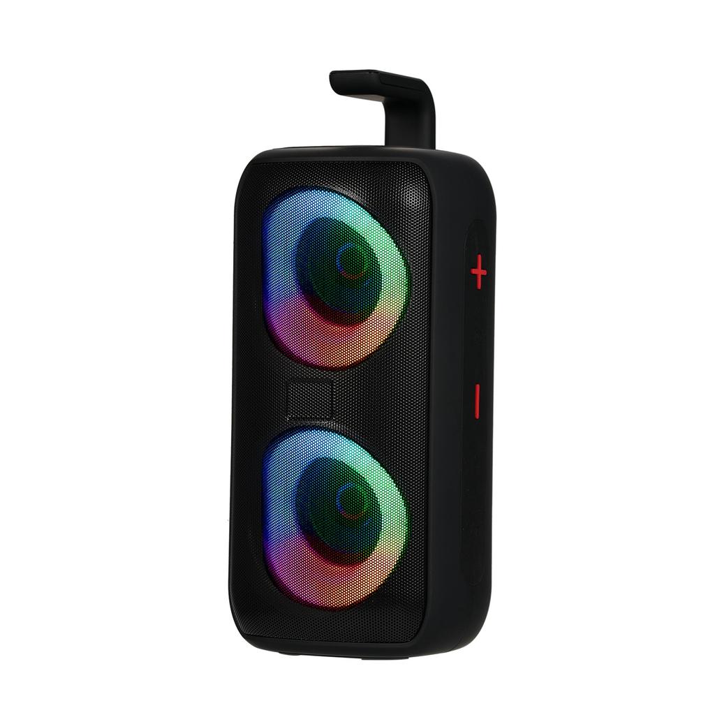A85 RGB light portable speaker outdoor portable card speaker double horn square dance radio