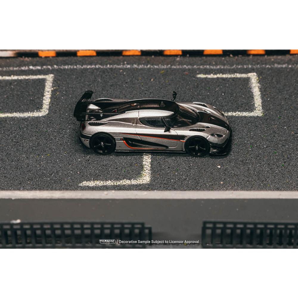 PreSale TW 1/64 Diecast Model Car Koenigsegg One:1 Silver High Performance Limited Edition Gift for Boys Adults