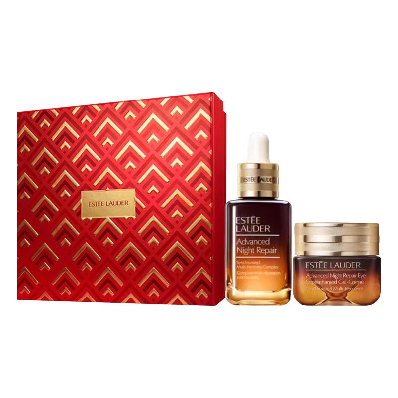 ESTEE LAUDER 2024 Christmas Limited Small Brown Bottle Skincare Sets Tightening Hydrating Repairing 15ml+30ml/15ml+50ml Gentle
