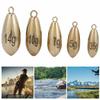 16 Stück Box Outdoor Angeln Kupferbleie Gewichte Angler Tackle Zubehör
