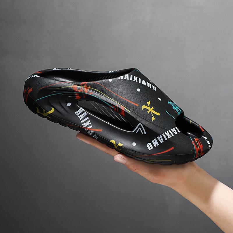 Fashion Summer Men's Non-slip Swimming Sandals Casual Fashion Home Outdoor Beach Shoes Men's Sandals Slippers Men