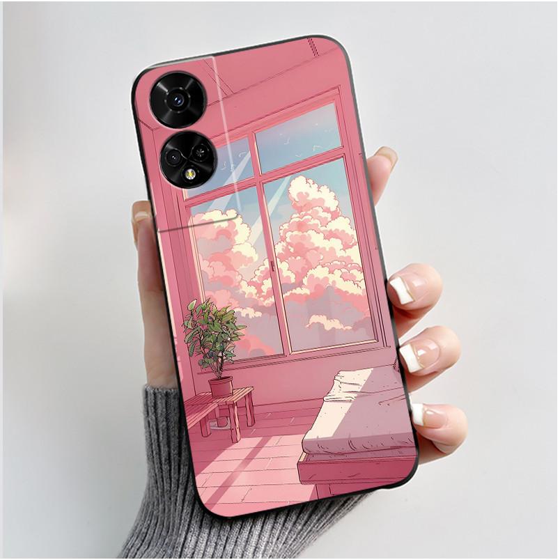 Per Custodia TCL 50 5G TCL 50 SE Carino Cartone Animato Ragazzi Ragazze Morbido TPU Silicone Copri Telefono Per TCL50 XE Nxtpaper Antiurto Coque Fundas