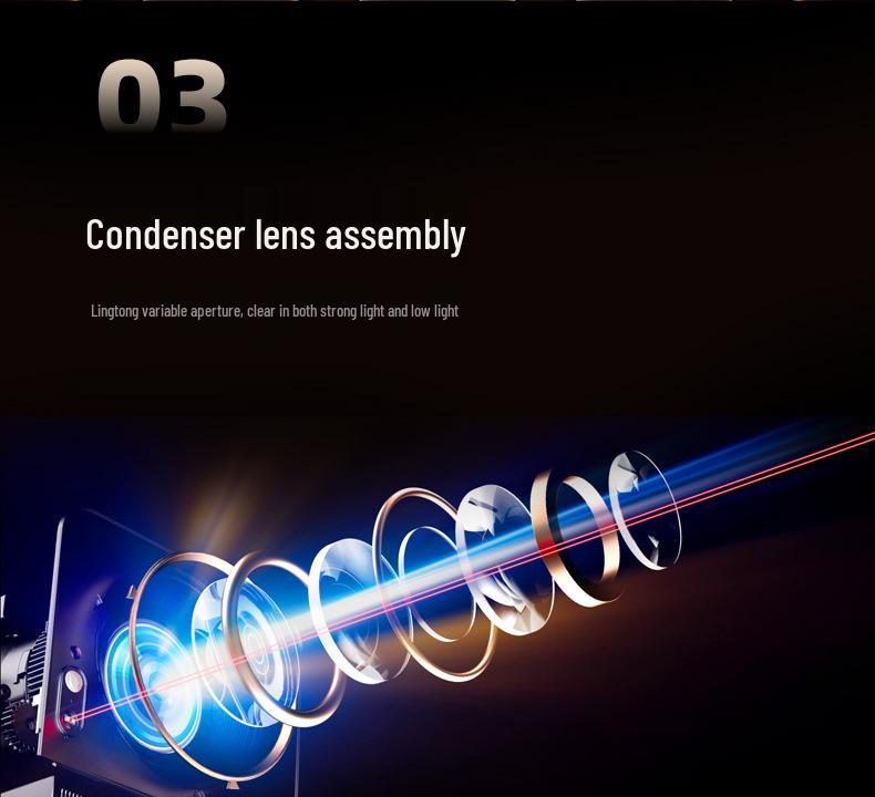 Lecoo Lenovo True 1080P Smart Home Theater Portable Gimbal Projector