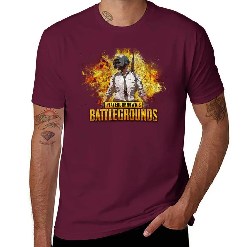 PUBG - STYLED T-Shirt animal prinfor boys for a boy blanks man clothes mens graphic t-shirts pack