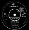 7inch Record PETER  GORDON  Baby Im Yours DB7729 Columbia 1964 UK Rock Used