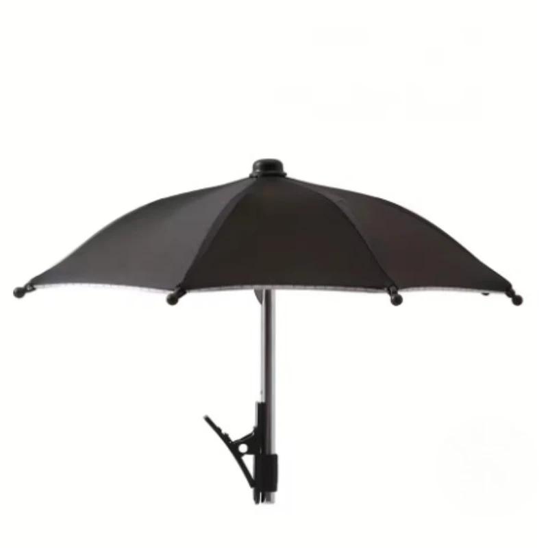 Mobile Phone Holder Sunscreen Umbrella Clip Outdoor Mobile Phone Fixed Umbrella Rain Parasol Mobile Phone Anti-Reflective