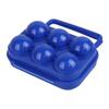 Camping Egg Organizer Portable PP Material Egg Tray Carrier Storage Crate for Home Picnic and Travel