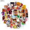 10 30 50PCS Mix Cute Meme Stickers Character Spoof Expression DIY Car Luggage Suitcase Classic Toys Decals Graffiti Sticker Pack