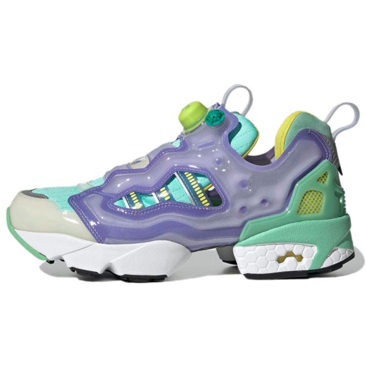 

Reebok Adidas x ZX Fury Светло-фиолетовые кроссовки унисекс Bahia-Mint Shock-Yellow GW0366 48