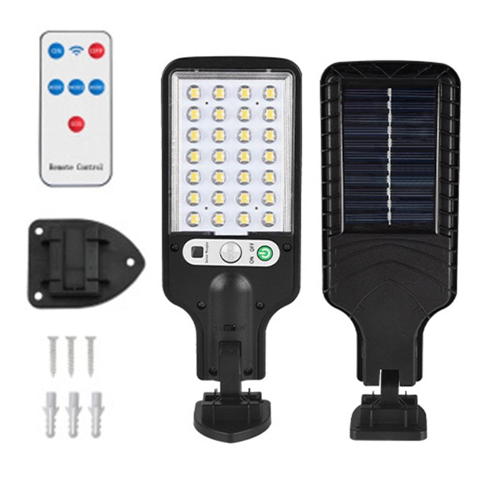 3 Light Mode LED Solar Street Lights Waterproof Solar Powered Security Light  Street