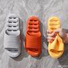 Women's Unisex Slippers Non Slip Soft Bottom Leaking Shower Slippers Home Punching Bathroom Quick Drying Couple Slipper