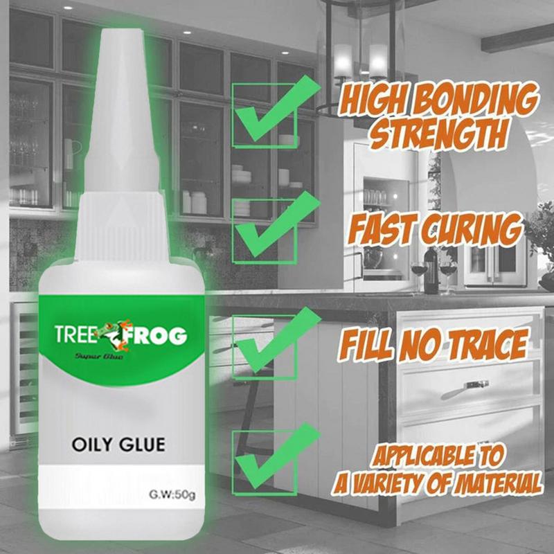 50g Plastic Ceramic Metal Oily Strong Adhesive Glue Water Quickly Trill In Same Sticky Tree Frog Card Oily Universal Super Glue