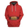 Toad Cosplay Men and Women Hoodie Adult Costume Game Movie Bros Roleplay Outfits Casual Pullover Halloween Party Clothes Disguise