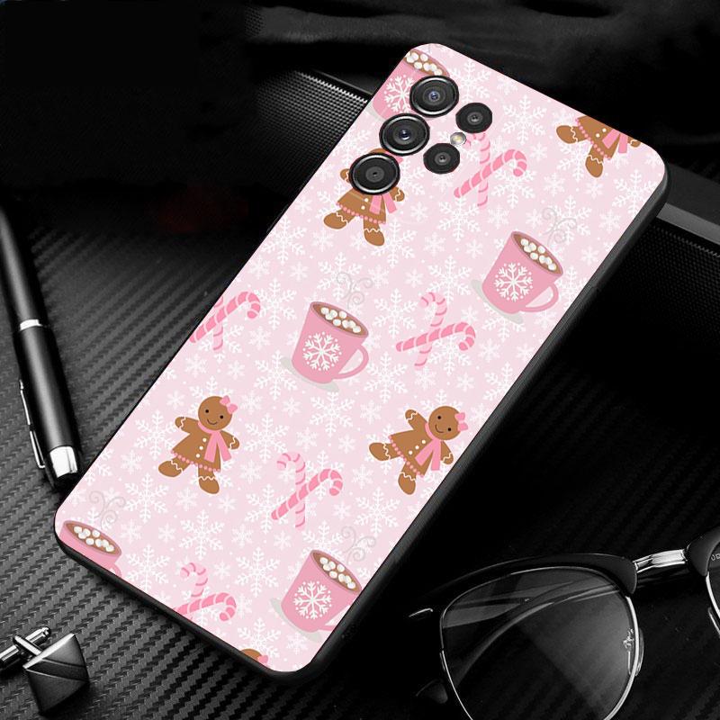 

Cartoon Cute Christmas Aesthetic Phone Case For Samsung Galaxy S25 S24 S23 S22 S21 Ultra S24 S23 S22 S21 S25 Plus S24 S20 FE S23Ultra