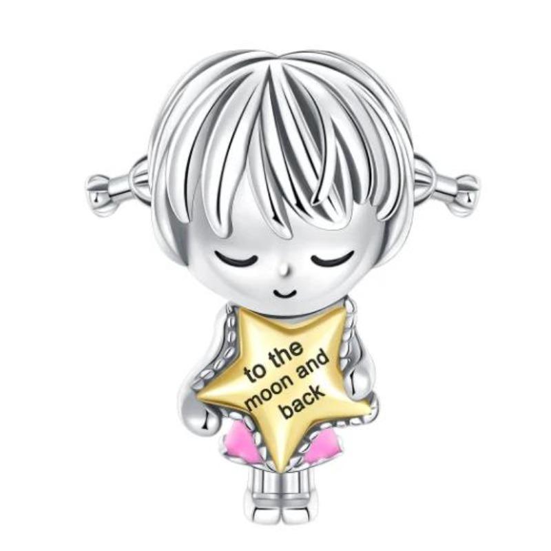 Festive Charm Copper Christmas Bell Trojan Candy Charms Beads Fit Original Bracelet Necklaces Fine Jewelry Diy Gift