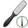 Easy Care Double-Sided Stainless Steel Foot File Callus Remover Black 35g 1 Pcs