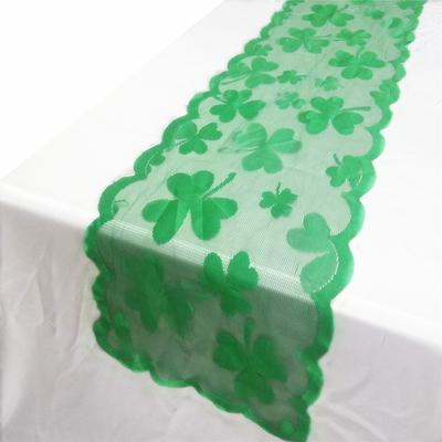 Drapeau de table de la fête irlandaise St. Drapeau de table de décoration de la Saint-Patrick
