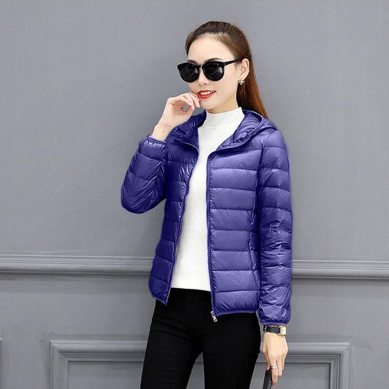 New Down Padded Jacket Women's Short  Version Slim Small Padded Jacket Light Women's Padded Winter Coat