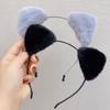 1Pc Plush Daily Use Cat Ear Decoration Cartoon Headband Cute Hair Accessory
