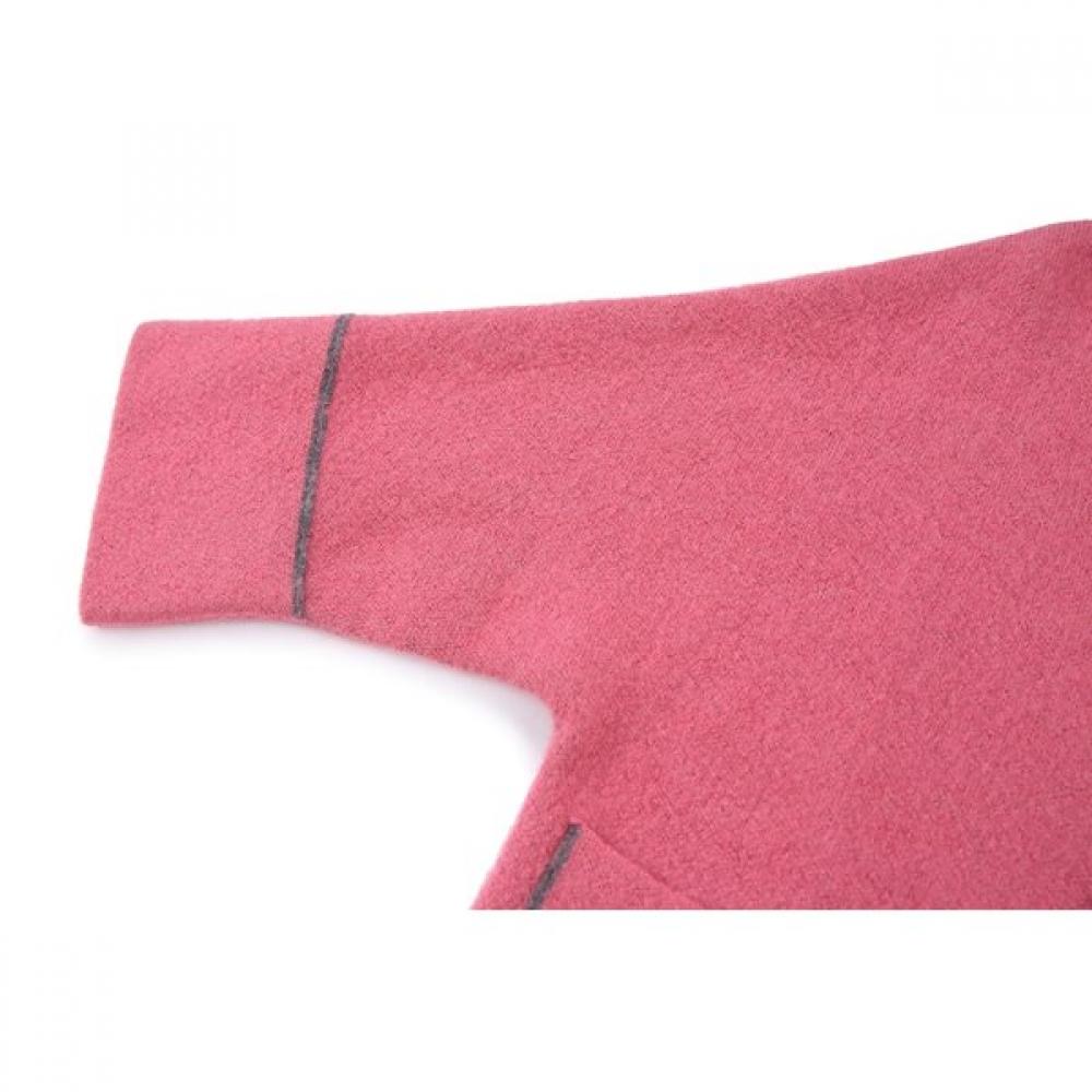 Furina Kid Mohair Blend Half Coat