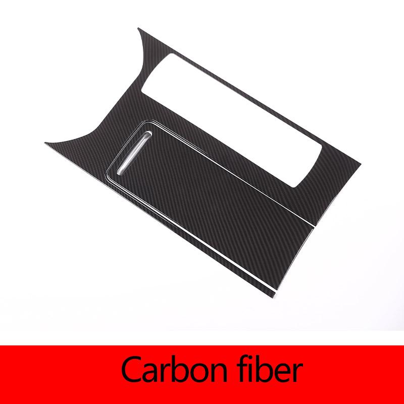 For Land Rover Range Rover Sport 2014-2017 ABS Carbon Fiber Car Center Control Panel Cover Decoration Sticker Car Accessories