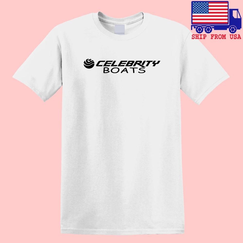 Celebrity Boats Men s White Size S-5XL S