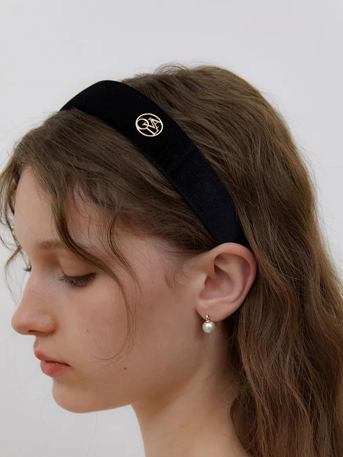 Signature Velvet Hair Band_2color HB006
